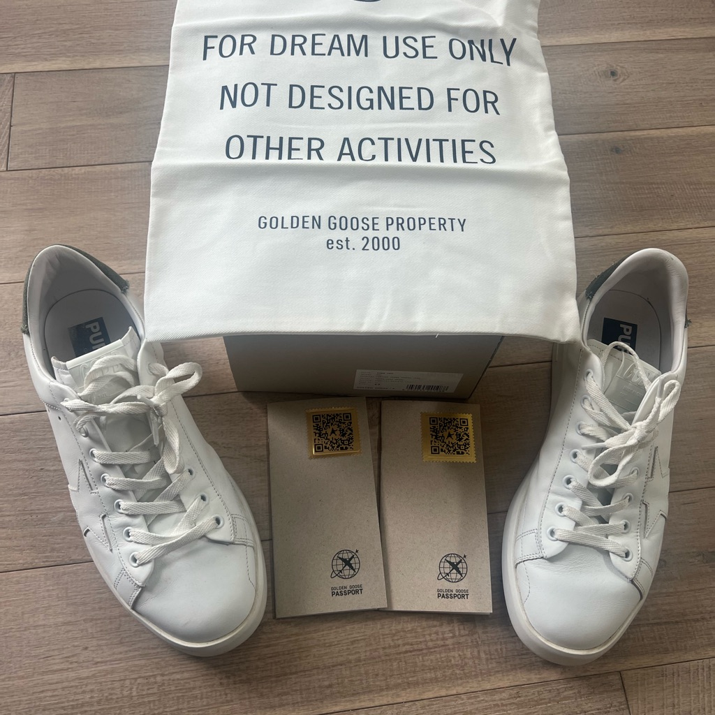 Men’s Golden Goose Pure New Style, Size 43, Euc